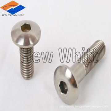 hot foged high quality titanium button bolt